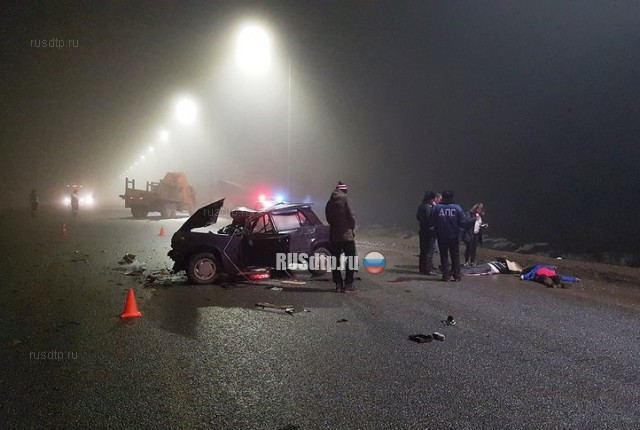 Двое пассажиров «семерки» погибли на трассе М-5 в Буздякском районе