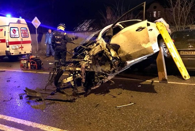 Один человек погиб в ДТП в Красногорске