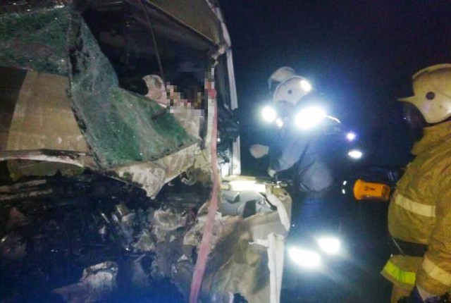 Водитель катафалка погиб в ДТП с фурой на трассе М-7 в Татарстане
