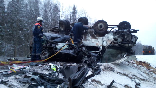 Трое в «Ладе» погибли в ДТП на автодороге Ярославль – Углич