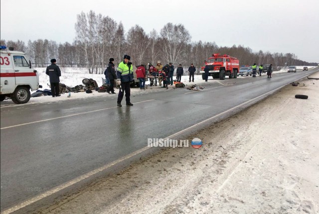 6 человек погибли в ДТП на трассе «Новосибирск-Барнаул»