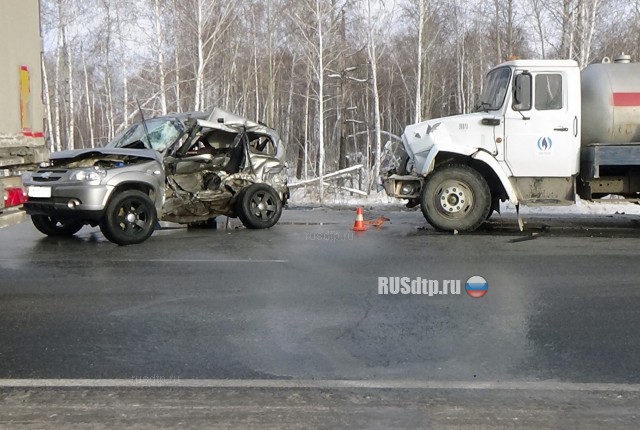 Один человек погиб в массовом ДТП на трассе Тюмень – Омск