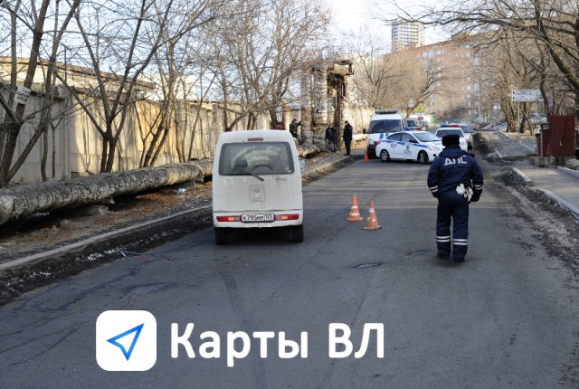 Ребенок оказался в реанимации после наезда автомобиля во Владивостоке