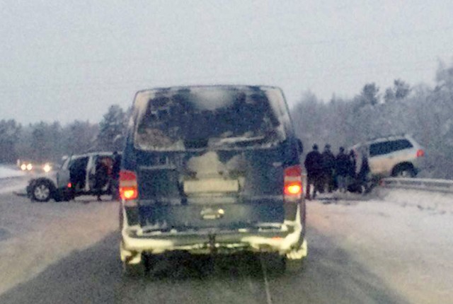 Под Северодвинском водитель «Мерседеса» совершил ДТП и пытался скрыться
