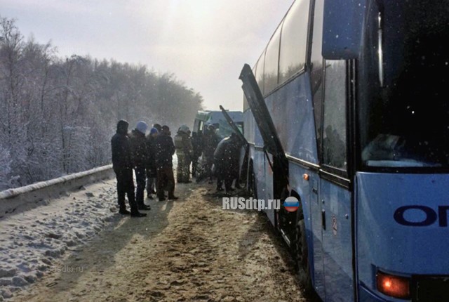 6 человек пострадали в ДТП с участием двух автобусов на трассе М-2 «Крым»