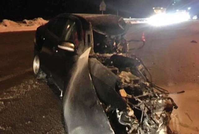 Водитель Geely погиб в ДТП с большегрузом на трассе М-7 в Кстовском районе