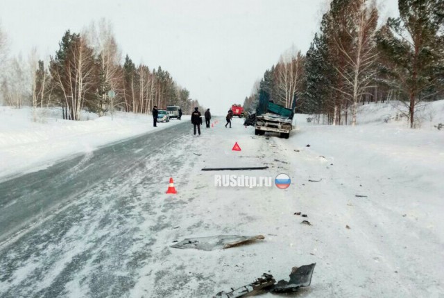 Восемь человек погибли в ДТП под встречным КАМАЗом в Красноярском крае