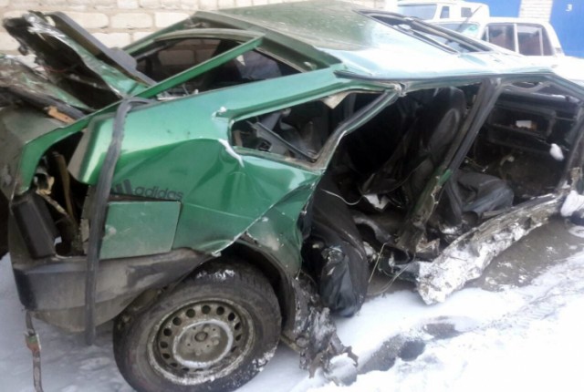 В Курской области столкнулись ВАЗ и «Datsun». Один погиб и трое пострадали