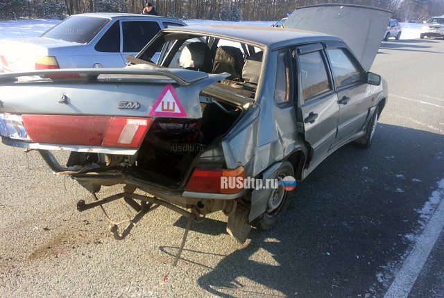 Трое пострадали в ДТП по вине уснувшего водителя на трассе Уфа &#8212; Янаул