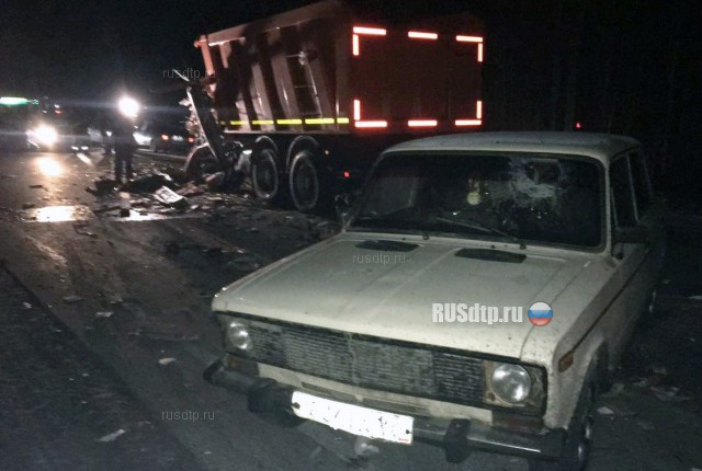 Водитель КАМАЗа погиб в тройном ДТП в Туймазинском районе