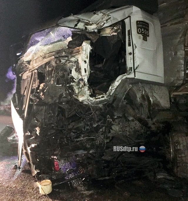 Водитель КАМАЗа погиб в тройном ДТП в Туймазинском районе