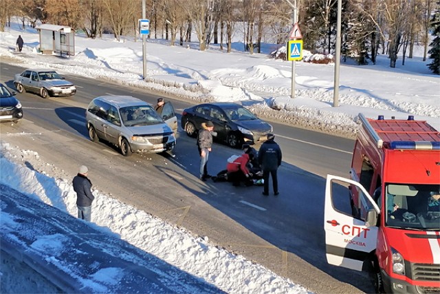 Житель Подмосковья сбил женщину в Зеленограде
