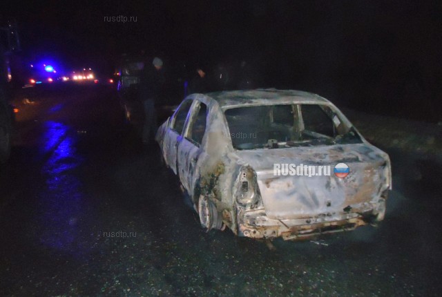 Один человек погиб в массовом огненном ДТП на трассе М-7 в Петушинском районе