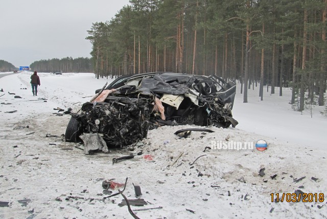 Водитель BMW X5 погиб в ДТП на трассе «Кола» в Олонецком районе