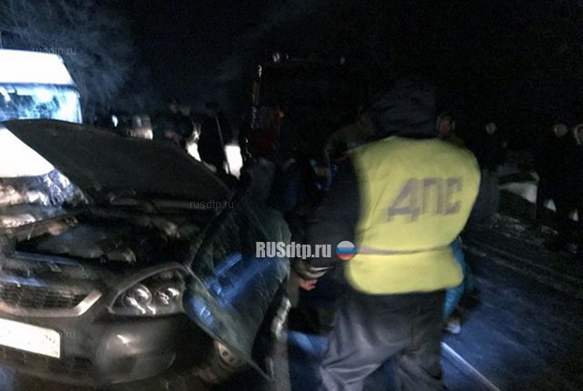 4 человека погибли в ДТП с участием микроавтобуса и легкового автомобиля под Курском