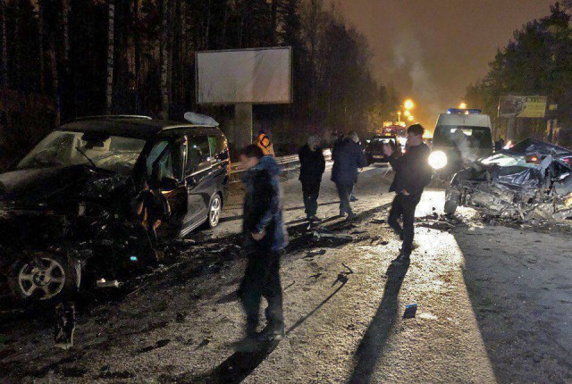 Водитель автомобиля «Toyota Mark II» погиб в ДТП на Выборгском шоссе