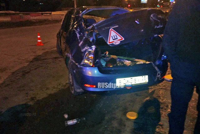 Водителя выбросило из салона автомобиля в результате ДТП в Череповце