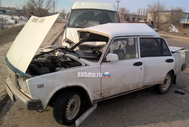 Пассажир «семерки» погиб в ДТП в Волгограде