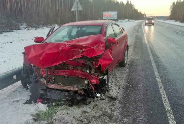 Один человек погиб и 8 пострадали в массовом ДТП на трассе «Скандинавия»