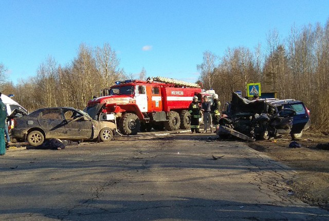 Трое погибли в ДТП на трассе Нижний Новгород - Касимов в Навашинском районе