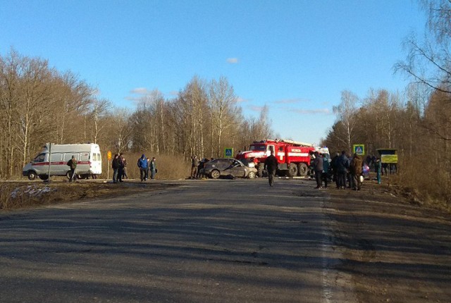 Трое погибли в ДТП на трассе Нижний Новгород - Касимов в Навашинском районе