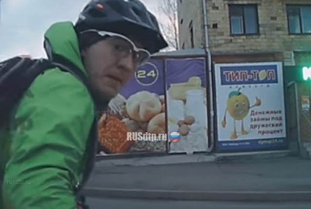 В Красноярске после небольшого ДТП велосипедист потребовал 300 тысяч