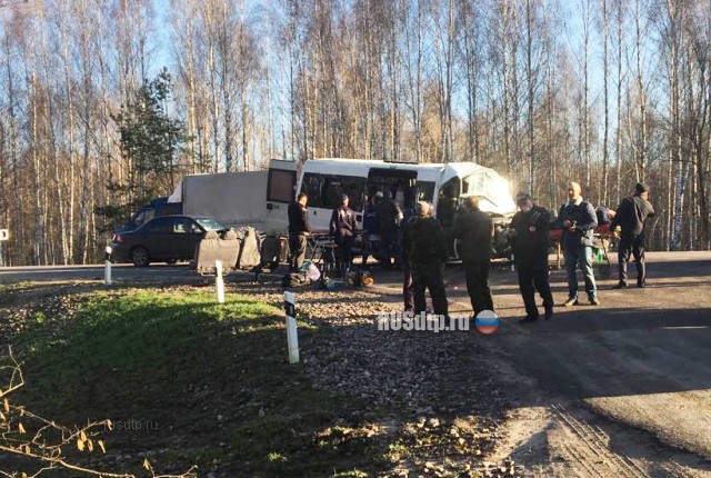 9 человек пострадали в ДТП с участием маршрутки на трассе «Брянск &#8212; Новозыбков»