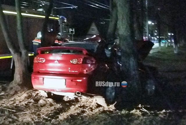 В Коврове в ночном ДТП погиб пассажир Mitsubishi