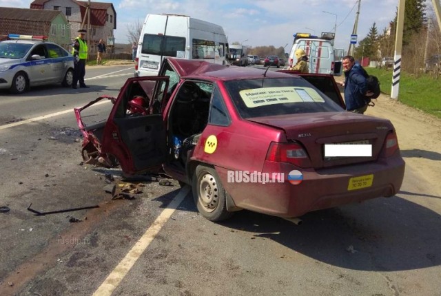 Таксист погиб в ДТП на Московском шоссе в Туле