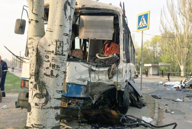 Восемь человек погибли в утреннем ДТП с участием автобусов в Кривом Роге