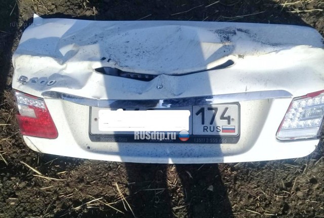 В Кизильском районе в ДТП погиб водитель «Мерседеса»