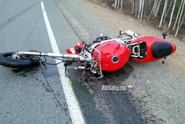 В Чите 20-летний парень разбился на угнанном мотоцикле
