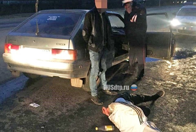 В Уфе пьяные угонщики попали в ДТП, скрываясь от полицейских