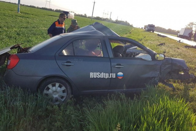 Водитель «Geely» погиб в ДТП на автодороге Котельниково — Песчанокопское