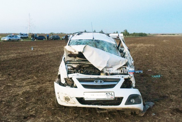 Пожилой водитель погиб в ДТП на полевой дороге в Брединском районе