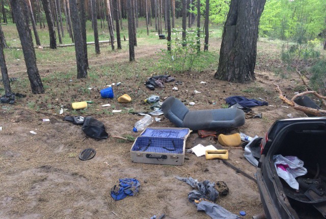 В Воронеже очевидцы нашли разобранный мародерами автомобиль