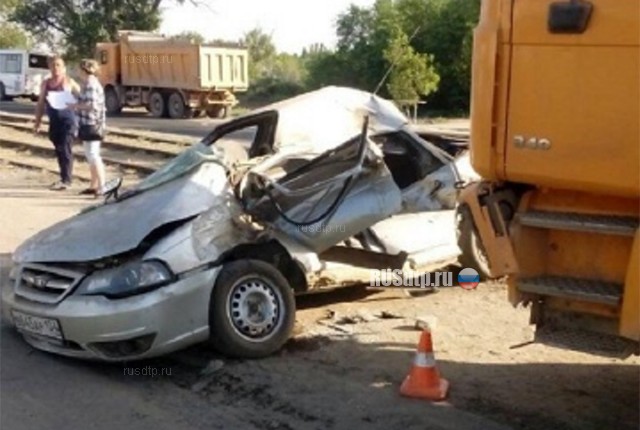 64-летний водитель «Дэу» погиб в ДТП с самосвалом в Волгограде