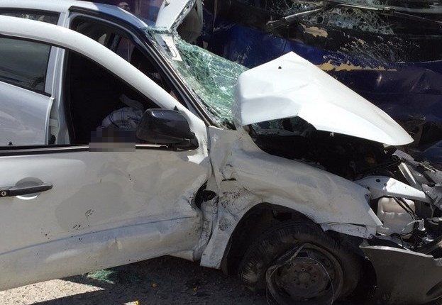 В Алуште в ДТП с участием автобуса погиб водитель «Лады»
