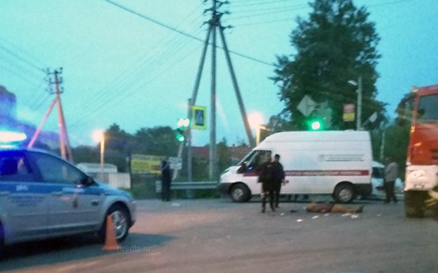 На Колтушском шоссе водителя выбросило через лобовое стекло. ВИДЕО