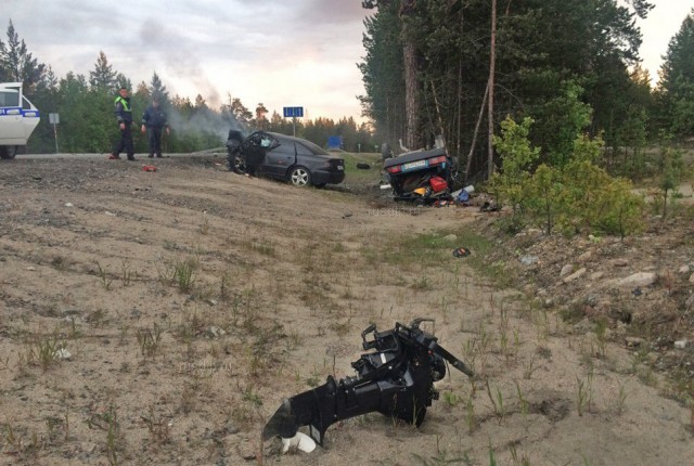 На трассе «Кола» пьяный водитель на скорости 200 км/ч скрывался от полицейских и совершил смертельное ДТП