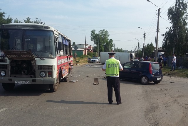 10 человек пострадали в ДТП по вине пьяного водителя в Минусинске