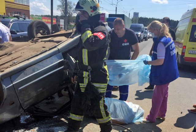 В Иванове водитель «Лады» погиб при столкновении с мотоциклом
