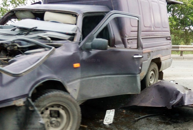 Видеорегистратор зафиксировал момент ДТП на шоссе Тюнина в Кургане