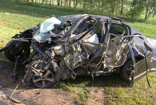 Водитель автомобиля «Пежо» погиб в ДТП в Татарстане