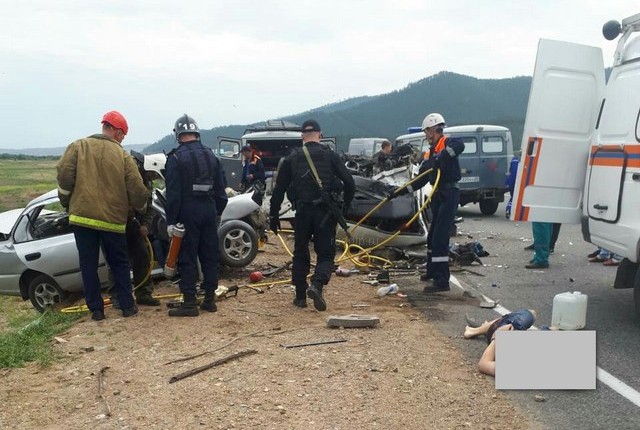 Трое погибли в ДТП на трассе «Байкал» в Бурятии