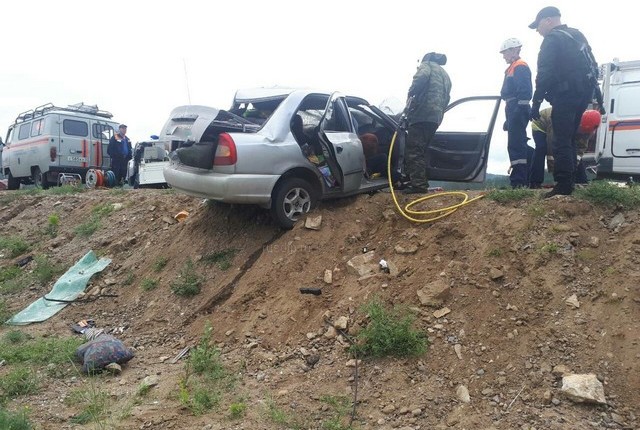 Трое погибли в ДТП на трассе «Байкал» в Бурятии