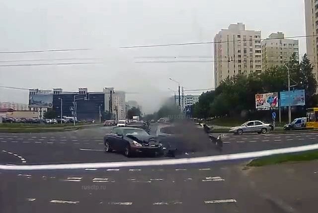 ДТП на перекрестке в Минске