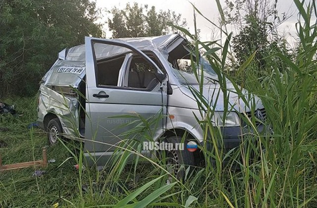 Трое погибли в ДТП с участием микроавтобуса и грузовика в Ростовской области