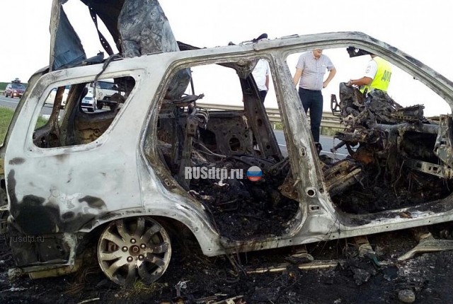 Трое сгорели в машине после ДТП на трассе М-4 «Дон» на Кубани