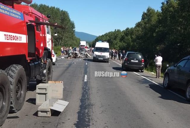 Пассажирка «Ниссана» погибла в ДТП с грузовиком на трассе Хабаровск-Владивосток
